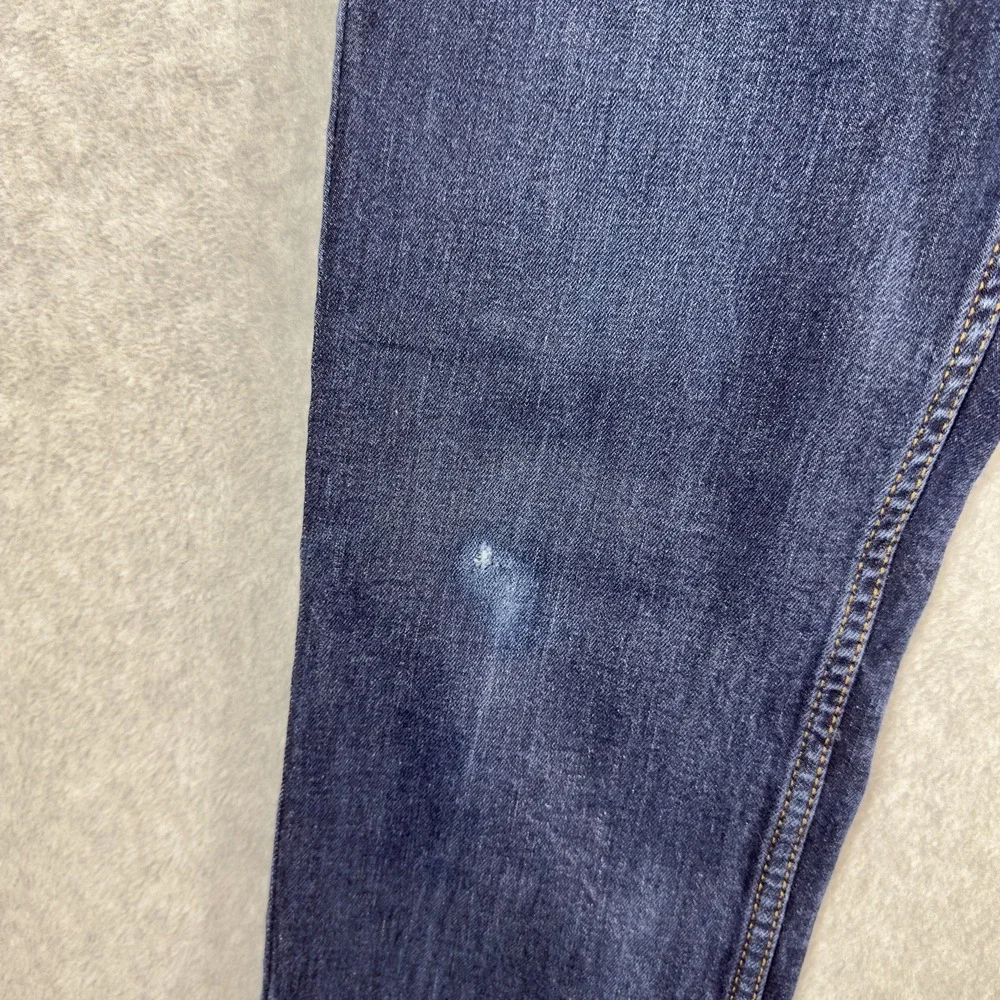 Levis 511 Jeans Mens 34x30‎ Blue Slim Straight Mid Rise Dark Wash Stretch